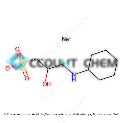 1-Propanesulfonic Acid, 3-(Cyclohexylamino)-2-Hydroxy-, Monosodium Salt
