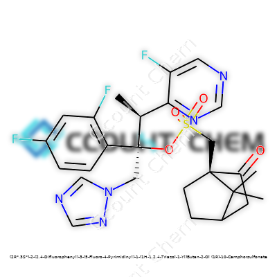 (2R*,3S*)-2-(2,4-Difluorophenyl)-3-(5-Fluoro-4-Pyrimidinyl)-1-(1H-1,2,4-Triazol-1-Yl)Butan-2-Ol (1R)-10-Camphorsulfonate
