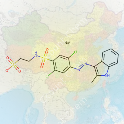 Sodium 2-[[[2,5-Dichloro-4-[(2-Methyl-1H-Indol-3-Yl)Azo]Phenyl]Sulphonyl]Amino]Ethanesulphonate