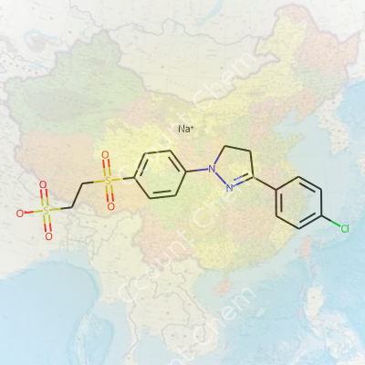 Sodium 2-[[4-[3-(4-Chlorophenyl)-4,5-Dihydro-1H-Pyrazol-1-Yl]Phenyl]Sulphonyl]Ethanesulphonate