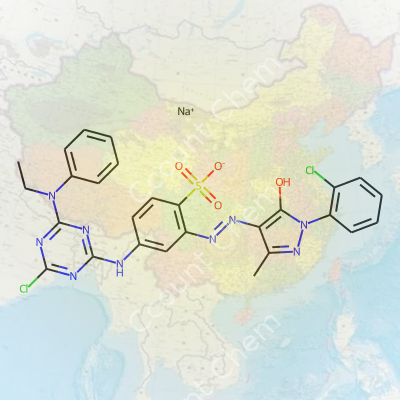 Sodium 4-(4-Chloro-6-(N-Ethylanilino)-1,3,5-Triazin-2-Ylamino)-2-(1-(2-Chlorophenyl)-5-Hydroxy-3-Methyl-1H-Pyrazol-4-Ylazo)Benzenesulfonate