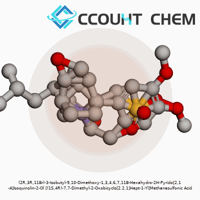 (2R,3R,11Br)-3-Isobutyl-9,10-Dimethoxy-1,3,4,6,7,11B-Hexahydro-2H-Pyrido[2,1-A]Isoquinolin-2-Ol [(1S,4R)-7,7-Dimethyl-2-Oxobicyclo[2.2.1]Hept-1-Yl]Methanesulfonic Acid