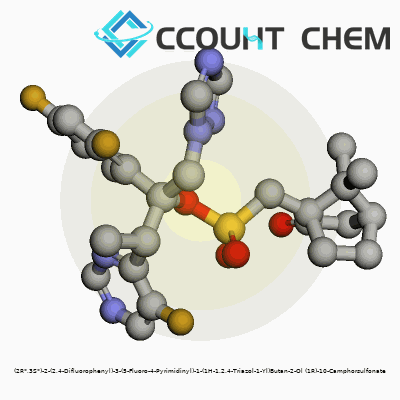 (2R*,3S*)-2-(2,4-Difluorophenyl)-3-(5-Fluoro-4-Pyrimidinyl)-1-(1H-1,2,4-Triazol-1-Yl)Butan-2-Ol (1R)-10-Camphorsulfonate