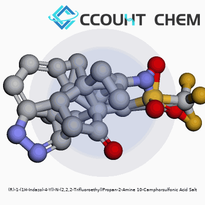 (R)-1-(1H-Indazol-4-Yl)-N-(2,2,2-Trifluoroethyl)Propan-2-Amine 10-Camphorsulfonic Acid Salt