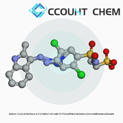 Sodium 2-[[[2,5-Dichloro-4-[(2-Methyl-1H-Indol-3-Yl)Azo]Phenyl]Sulphonyl]Amino]Ethanesulphonate